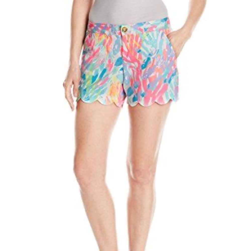 NWT Lilly Pulitzer Buttercup Short in Sparkling Sands, sz 2